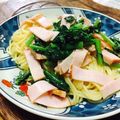 sbx2tm3's cooksnap of when they made ☆大根の葉で節約簡単パスタ☆.