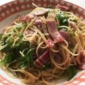 ｙａｓｓａｎパパ's cooksnap of when they made 余ったアヒージョで♪簡単ペペロンチーノ.