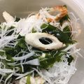 snoopy718's cooksnap of when they made 簡単シャキシャキ★ちくわワカメ大根サラダ.
