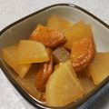 こむぎぱくぱく's cooksnap of when they made 調味料3つフライパンで大根と薩摩揚の煮物.