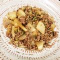 262696jun's cooksnap of when they made 簡単！大根とひき肉のピリ辛炒め煮.