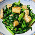 もりなお☆'s cooksnap of when they made 大根葉とあぶらげ炒め.