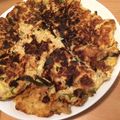 さゆゆゆこ's cooksnap of when they made 豆腐入り！節約のニラとえのきのチヂミ.