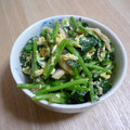 ふぅちゃんとボブ's cooksnap of when they made ■ほうれん草の卵とじ■.
