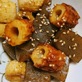 ♡ЁМi♡'s cooksnap of when they made こんにゃくとちくわde♡甘辛炒め.