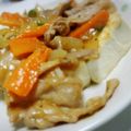 きえのすけ's cooksnap of when they made 簡単✨豚肉×野菜の味噌炒めと豆腐ステーキ.