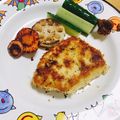 あかり1号's cooksnap of when they made ハーブ香る♡めかじきの香草パン粉焼き.