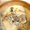 kohauni's cooksnap of when they made 鶏肉ときのこの濃厚クリーム煮.