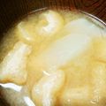 ミカ★ヅキ's cooksnap of when they made かぶらと揚げさんの味噌汁.