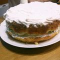さわやかさわちゃん's cooksnap of when they made 材料三つ！ふわふわ♡基本のスポンジケーキ.
