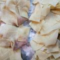 智恵ちゃんのつく恋慕's cooksnap of when they made ワンタンスープ用の豚挽肉ヒラヒラワンタン.