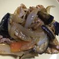 oishi〜's cooksnap of when they made 豚肉とナスのカレー炒め.