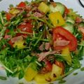 や～たん食堂's cooksnap of when they made 豆苗とカリカリベーコンのエスニックサラダ.