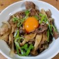 みったんく's cooksnap of when they made 男のすき焼き丼.