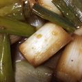 okoyuka's cooksnap of when they made 男の料理 オーブントースターで焼きねぎ.