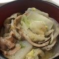ゆえすえ's cooksnap of when they made 簡単！レンジde白菜＆豚バラ蒸し.