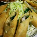 Ｋきいちゃん's cooksnap of when they made 牡蠣とチーズの春巻き♪オリーブ油♪.