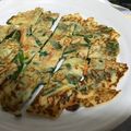 rinyoumama's cooksnap of when they made モチモチ簡単チヂミ☆.