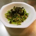 botu's cooksnap of when they made 豆苗とツナの炒め物.