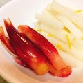 ゆきyama's cooksnap of when they made 色鮮やか♡簡単ミョウガの甘酢漬け.