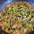 ワンダ★'s cooksnap of when they made パパっと小松菜そぼろあんかけ.