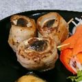 akochan215's cooksnap of when they made 簡単肉巻きマッシュルーム.