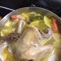 紗重桂's cooksnap of when they made 簡単なのに本格的♪サムゲタン。.