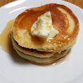 クックG9LSBA☆'s cooksnap of when they made タマゴなしHMで1枚だけパンケーキ.
