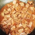 Mami♬'s cooksnap of when they made 手作おろし玉ねぎソースのサイコロステーキ.
