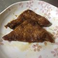 0409hanako's cooksnap of when they made 鍋やきつねうどんにも☆味付け手作り油揚げ.