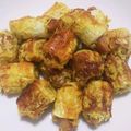 Riealthy's cooksnap of when they made 油で揚げない♪ちくわカレーフライ.