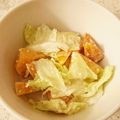 ちょびーす's cooksnap of when they made 柿と温キャベツのマヨサラダ.
