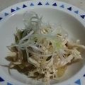 あるまじーろ♪'s cooksnap of when they made ササミとザー菜でササッとね！.