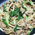 chirochan☆'s cooksnap of when they made 大根の皮と豚肉のカレー炒め.