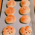 ツナシャチ's cooksnap of when they made ノンオイル☆はちみつ生クリームパン.