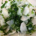 sivip♪mepo's cooksnap of when they made 茎も使ってかぶの洋風浅漬けサラダ.