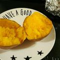 nicconicco's cooksnap of when they made オーブンに放り込むだけ！簡単焼き芋.