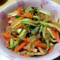 なぴりんご's cooksnap of when they made 生くらげの中華和え.