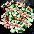 ひい◡̈♥︎'s cooksnap of when they made サラダ豆で簡単☆彩りサラダ.