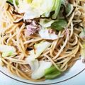 クック12SNAR☆'s cooksnap of when they made 簡単☆キャベツとツナの塩昆布パスタ.