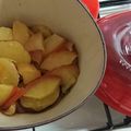 ルスラ's cooksnap of when they made さつまいもとりんごの重ね煮バター風味.