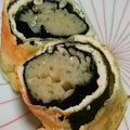 しろだいず's cooksnap of when they made ✿油揚げのクルクルきのこ✿.