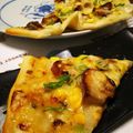 居眠り姫愛's cooksnap of when they made 10分!簡単!もちもちぷっくり本場のピザ.