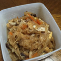 クックMY6OZ4☆'s cooksnap of when they made 切り干し大根と人参とえのきの煮物.