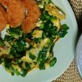♡のんちゃ♡♡'s cooksnap of when they made ちくわとピーマンの卵炒め.