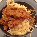 クックUVUMQX☆'s cooksnap of when they made パスタ ボロネーゼ.