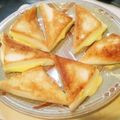 オアシス☆彡's cooksnap of when they made はんぺんのチーズ挟み焼き.