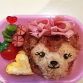 ♡maimai35♡'s cooksnap of when they made キャラ弁☆ふわっふわダッフィーおにぎり.