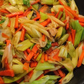 ドビどび's cooksnap of when they made ごはんに合う！にんじんとおねぎのきんぴら.