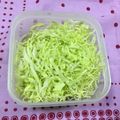 まさたかまま's cooksnap of when they made さっぱり✩すし酢で簡単✩千切りキャベツ漬.